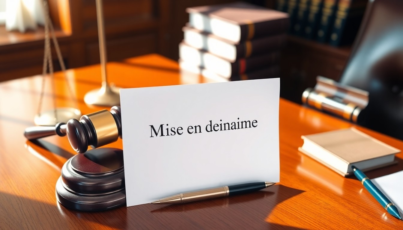 Mise en demeure : un outil efficace pour résoudre les conflits