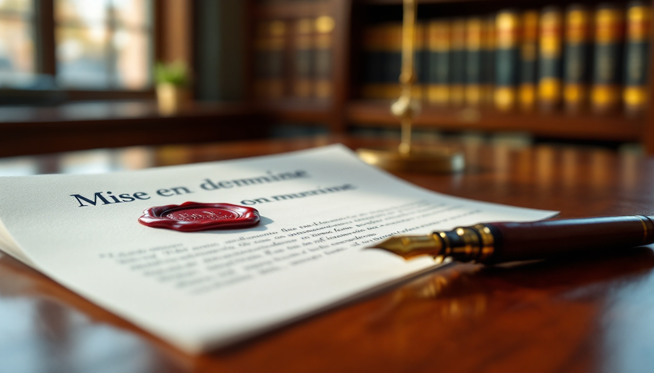 Mise en demeure : comment rédiger un document efficace